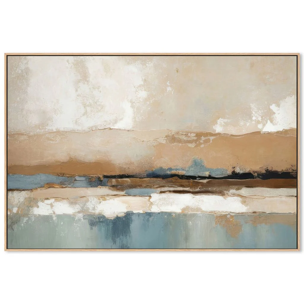 A Landscape In Fragments Canvas