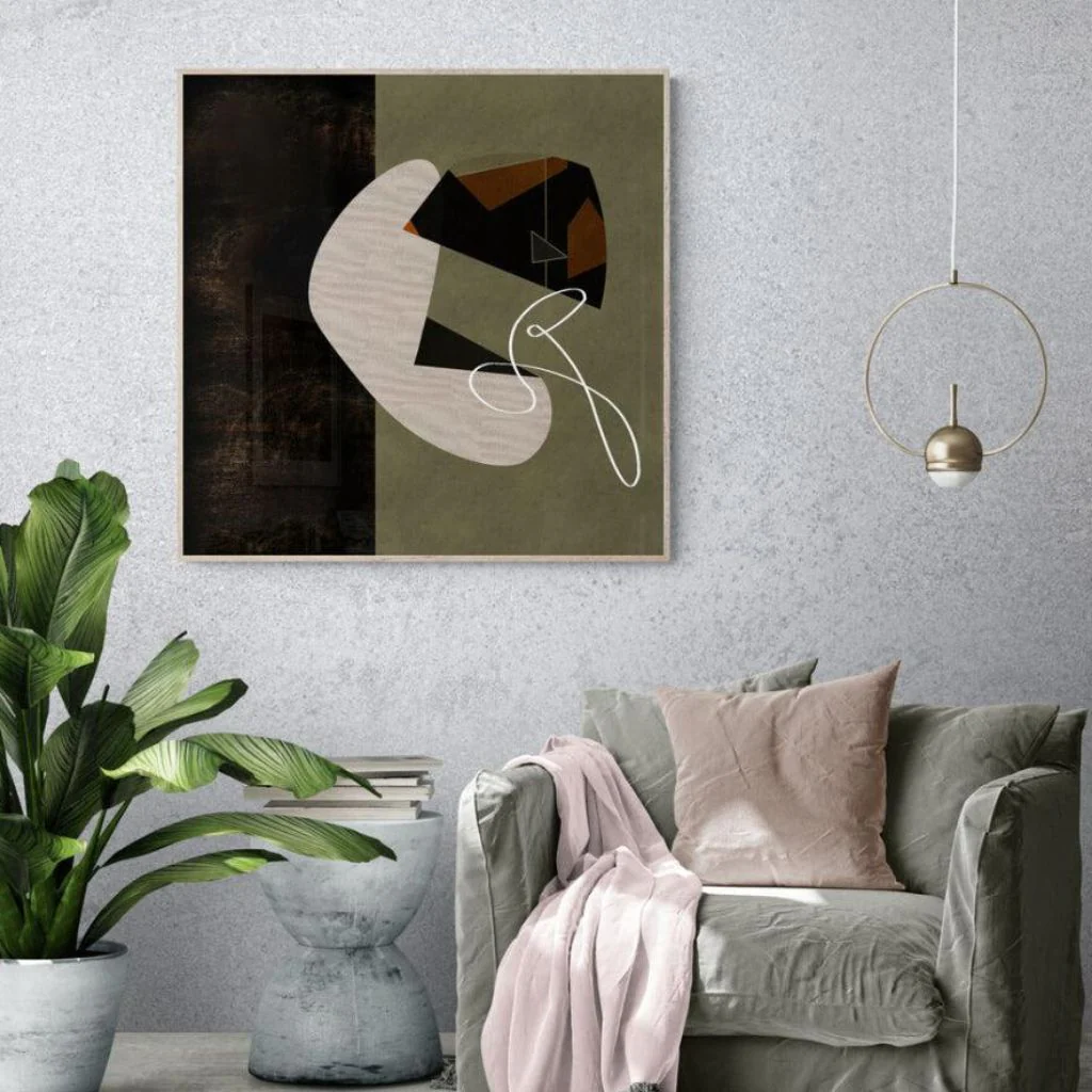 Abstract Poetry Canvas - Image 2