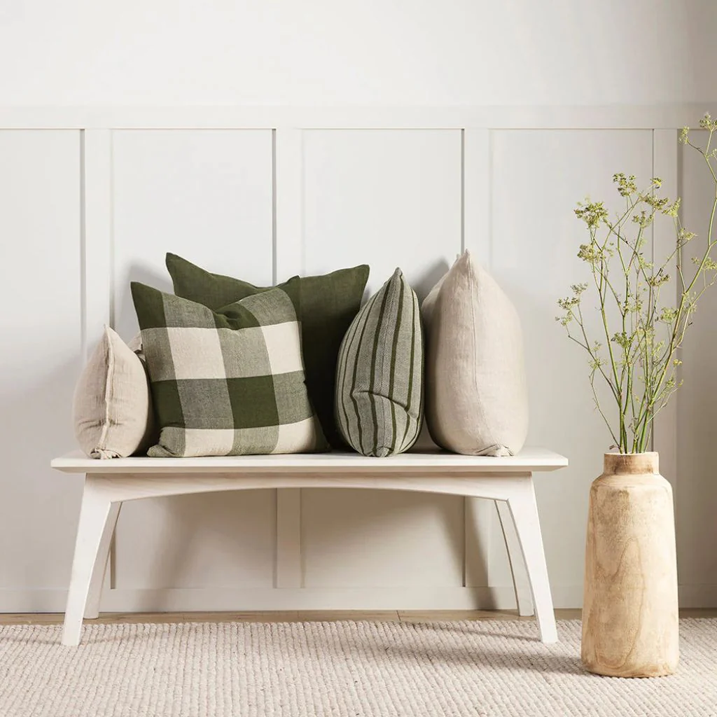 Archer Cushion Olive - Image 2