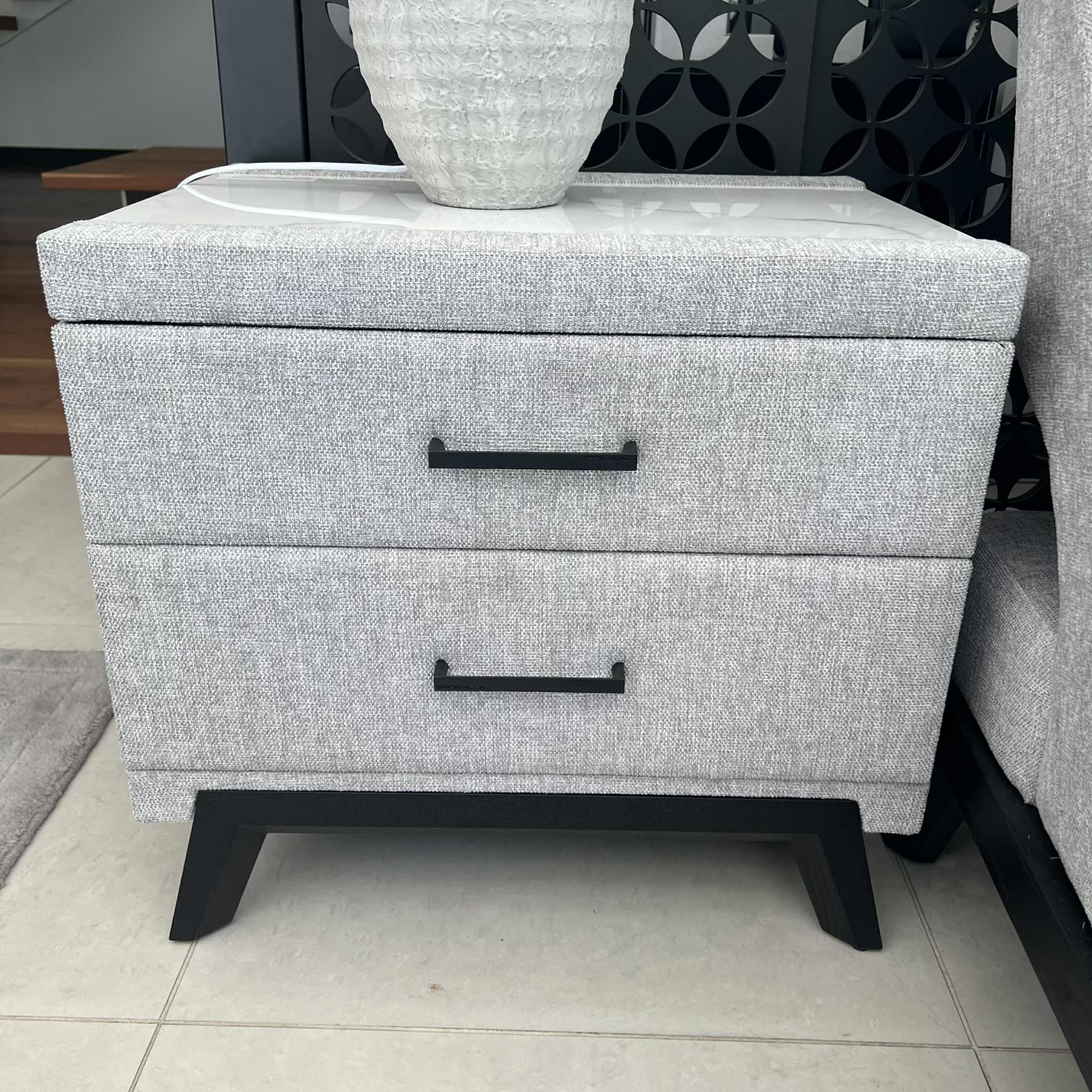 Arizona King Bed Set (G57 Bedside Tables (60cm) Marco Rug & Infinity X Mattress) Clearance - Image 5