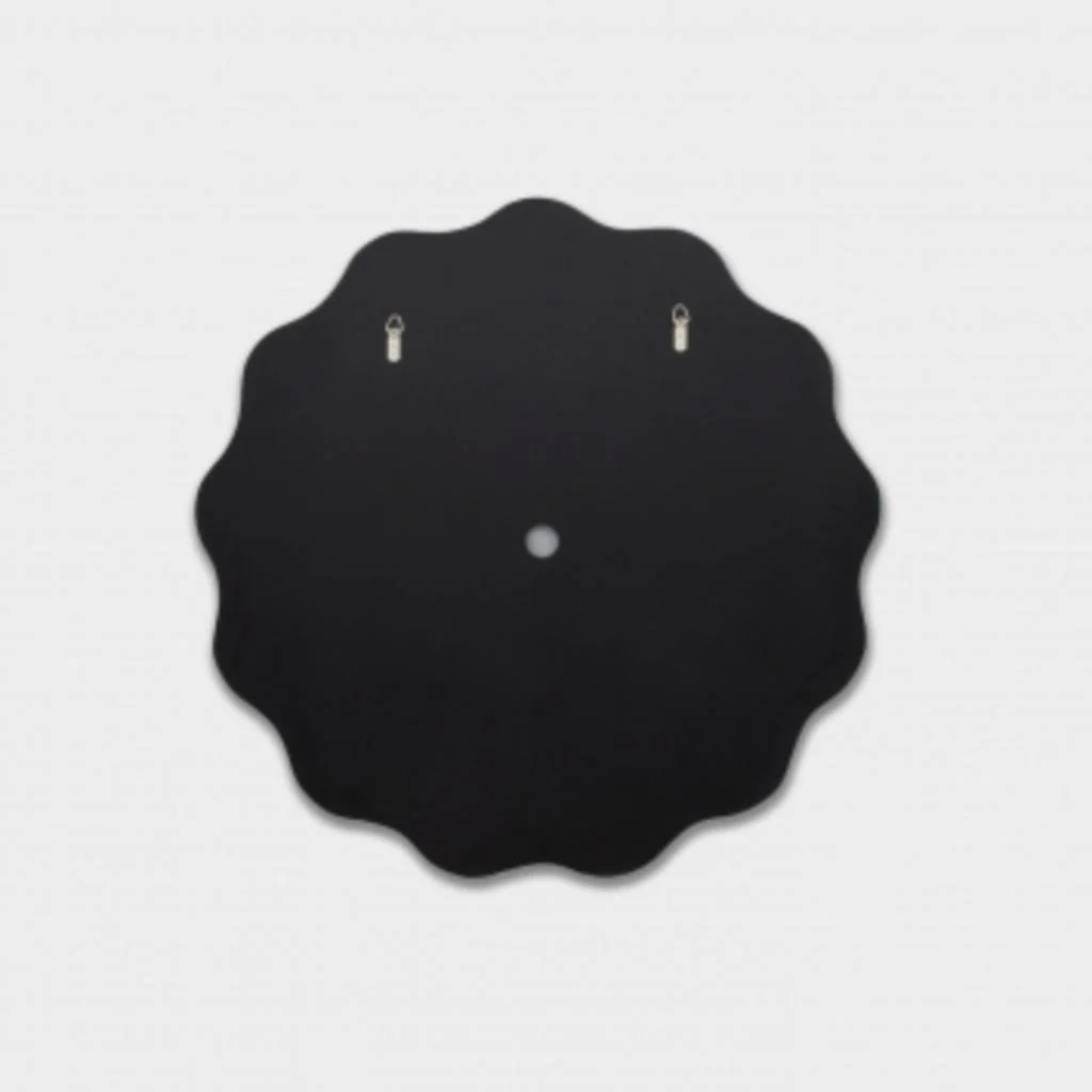 Artemis Black Round Mirror - Image 3