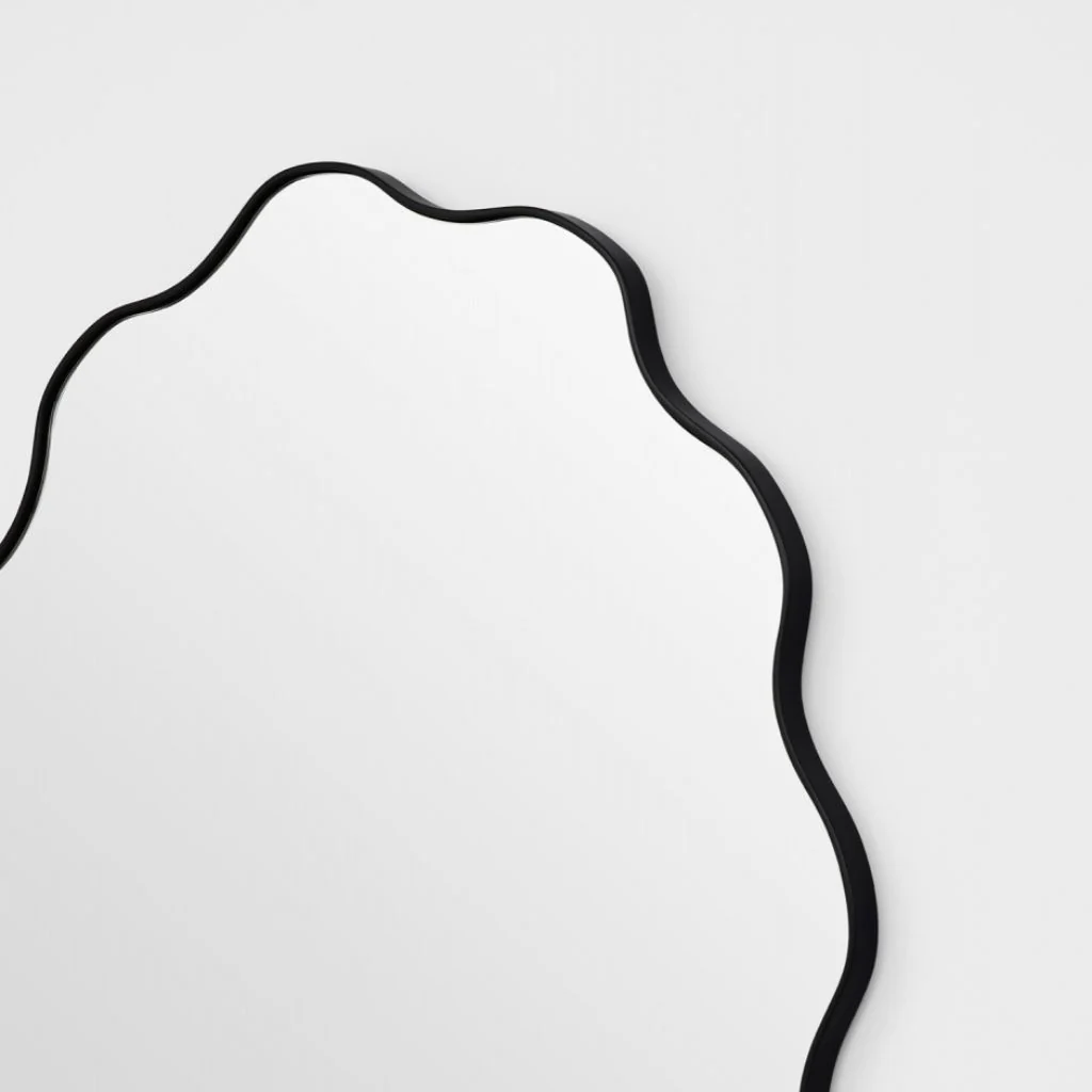 Artemis Black Oval Mirror - Image 4