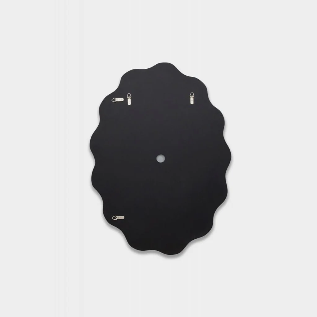 Artemis Black Oval Mirror - Image 6