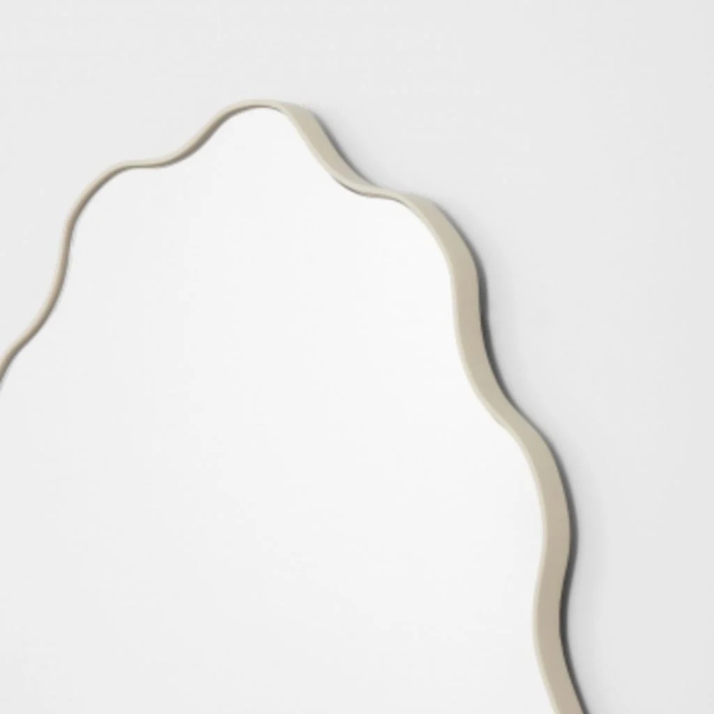 Artemis Sand Oval Mirror - Image 2
