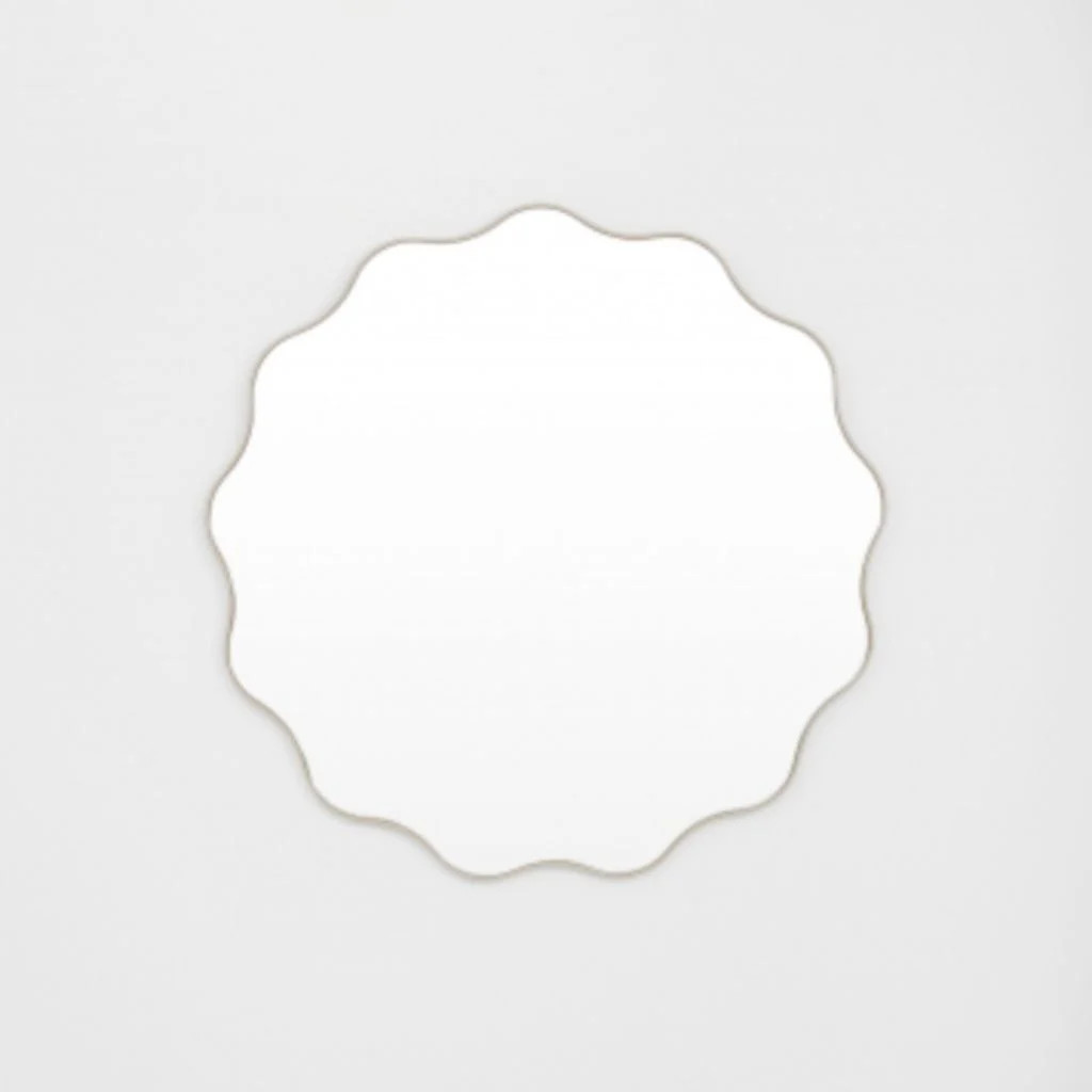 Artemis Sand Round Mirror