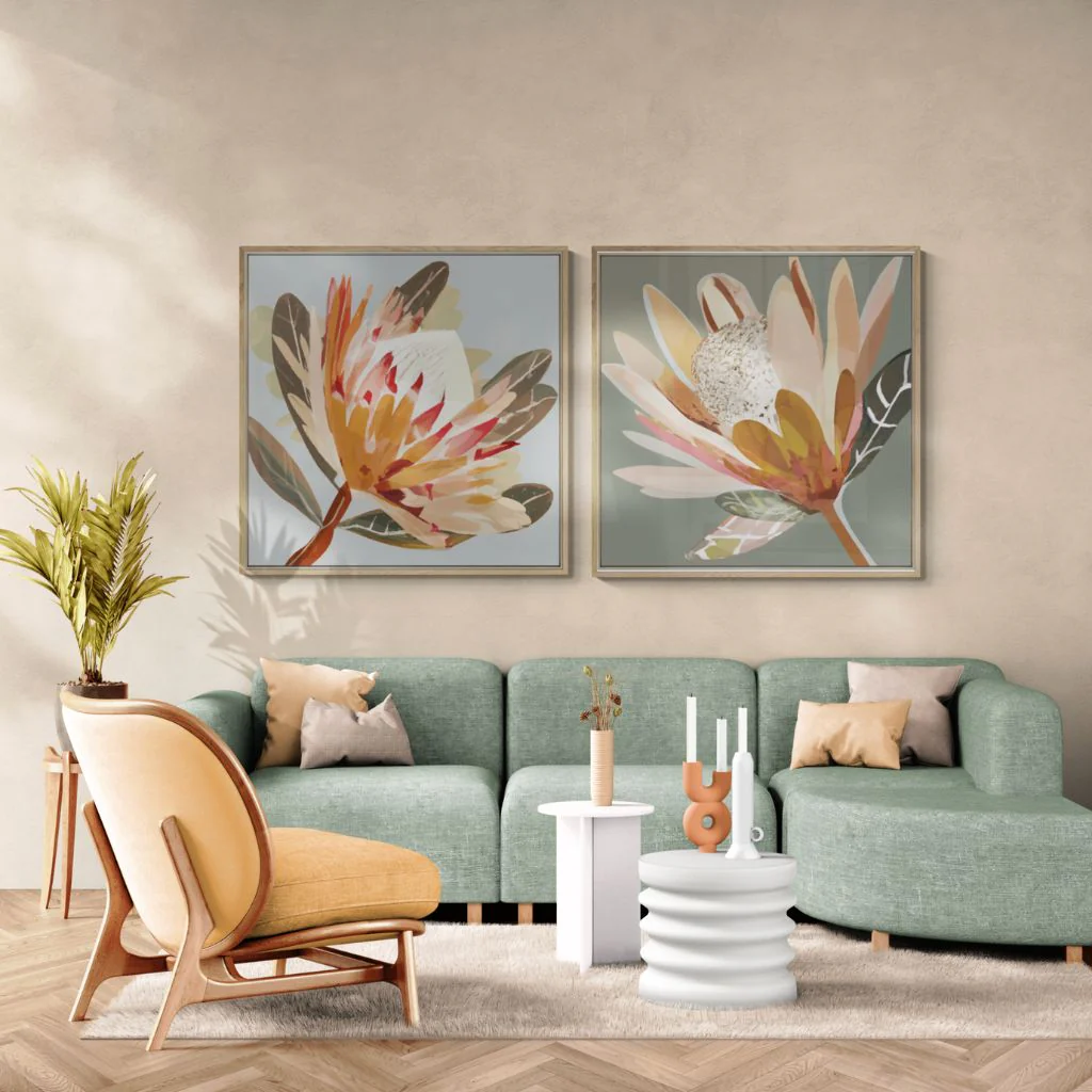 Artichoke Protea Artwork - Image 2