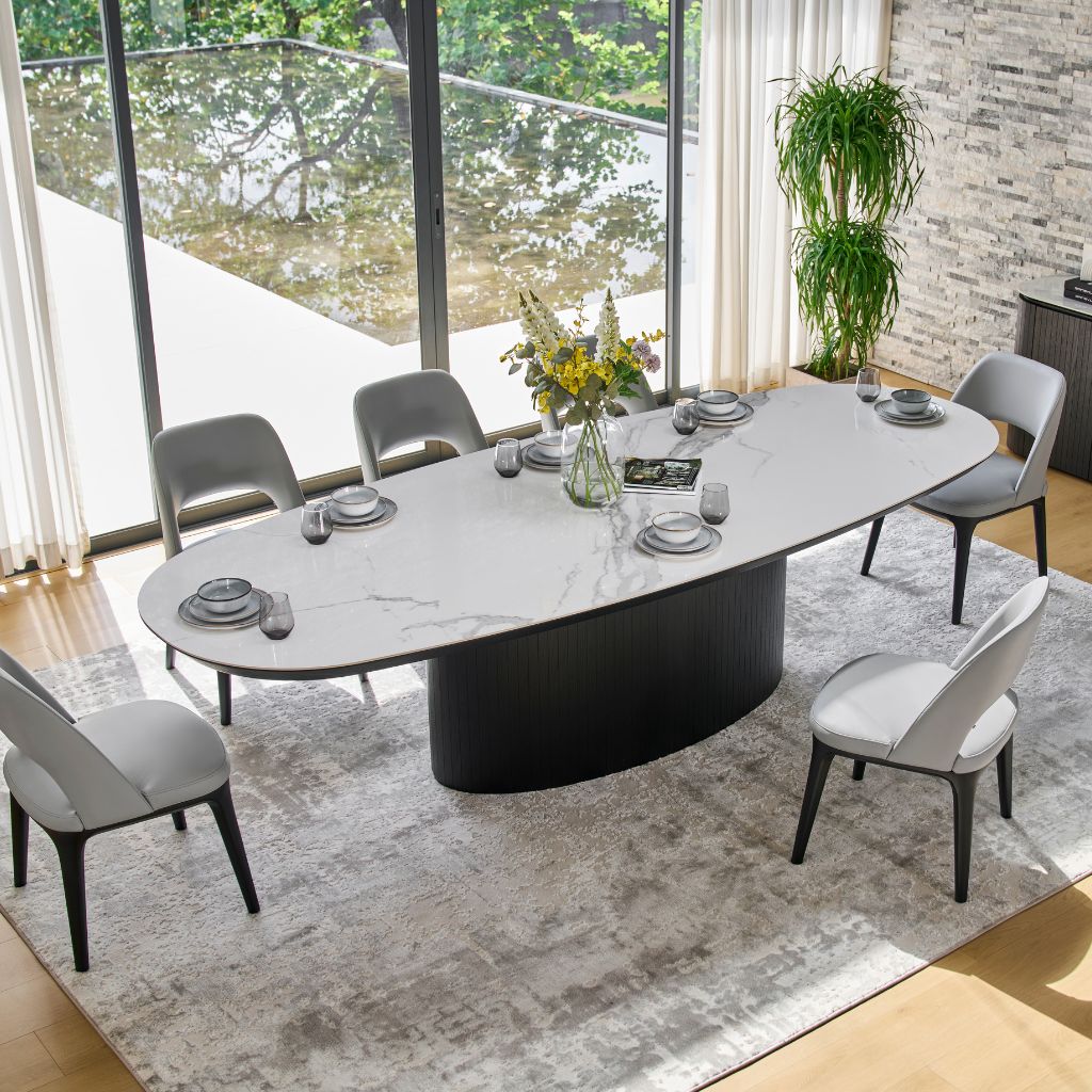 Ava Oval Dining Table - Image 7