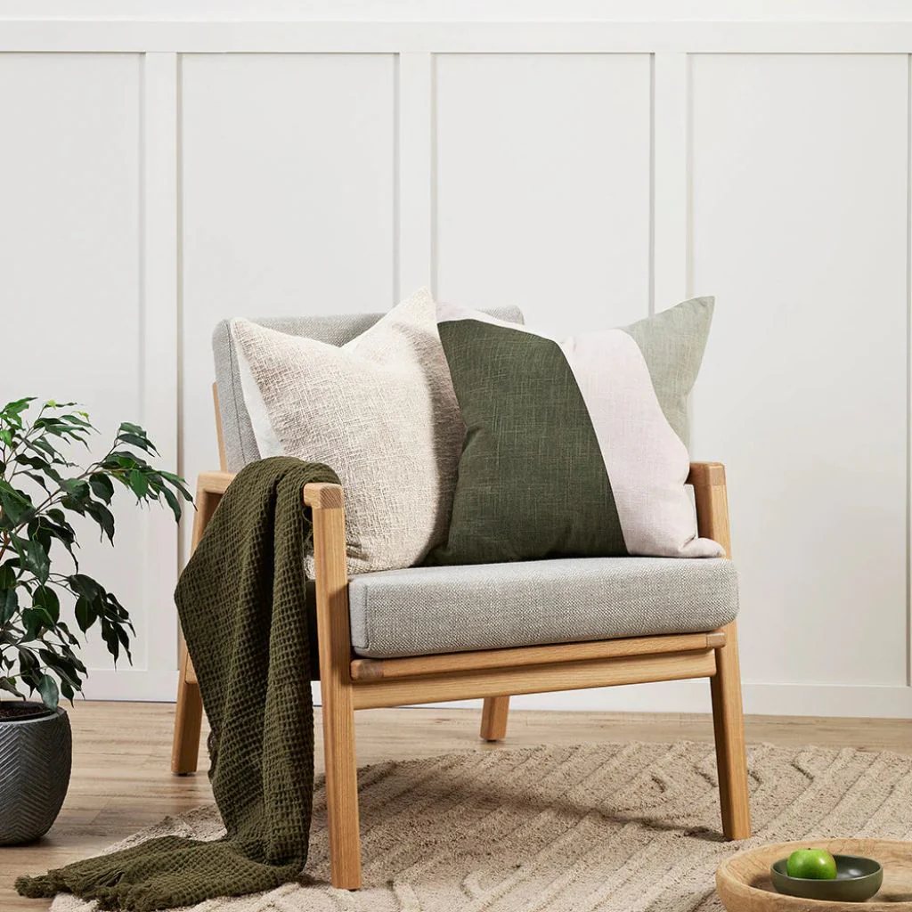 Bella Cushion Olive - Image 2