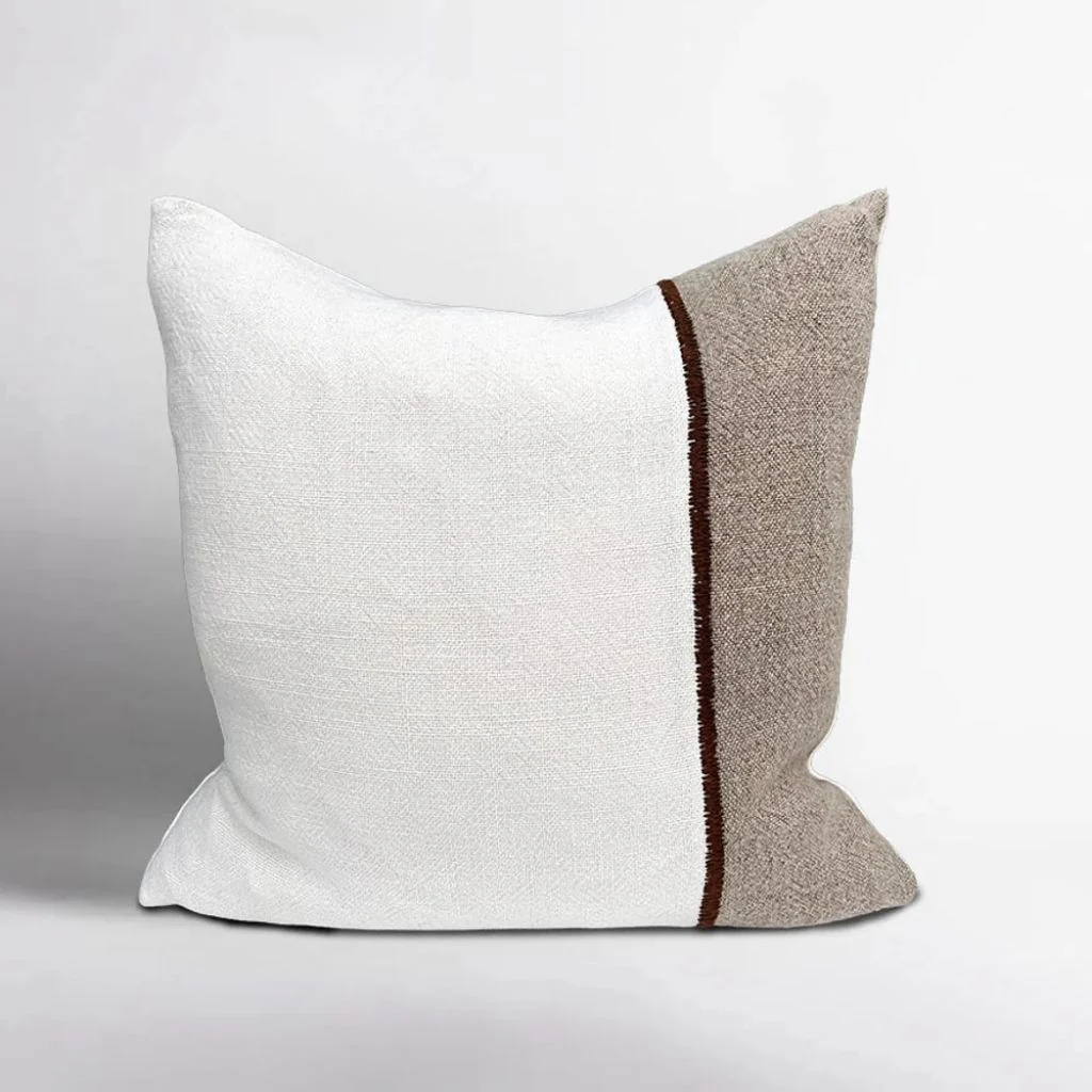 Bella Linen Cushion Natural