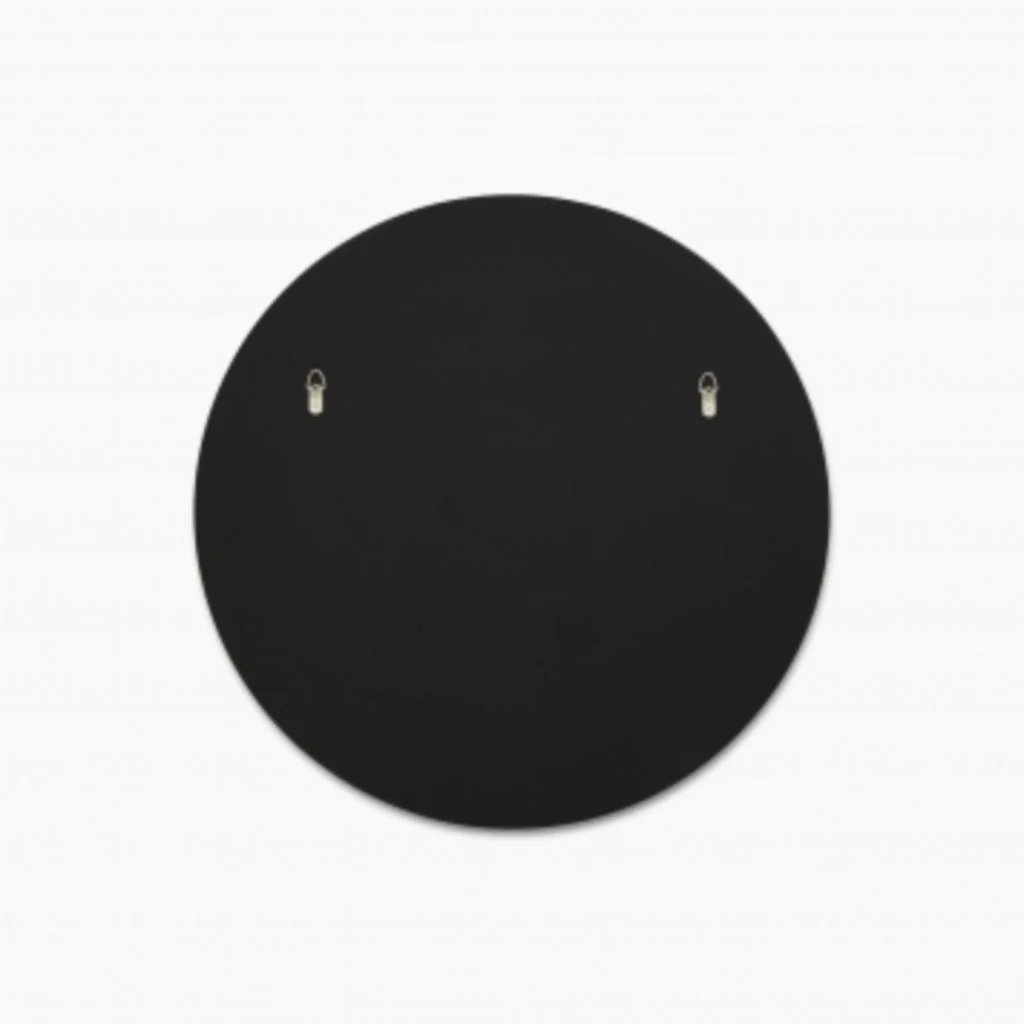 Bjorn Black Frame Round Mirror - Image 4