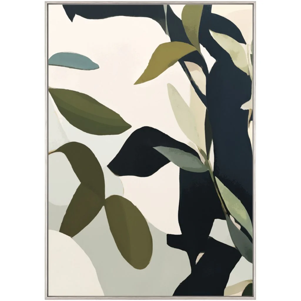 Daria Blue Leaves Artwork - Image 4