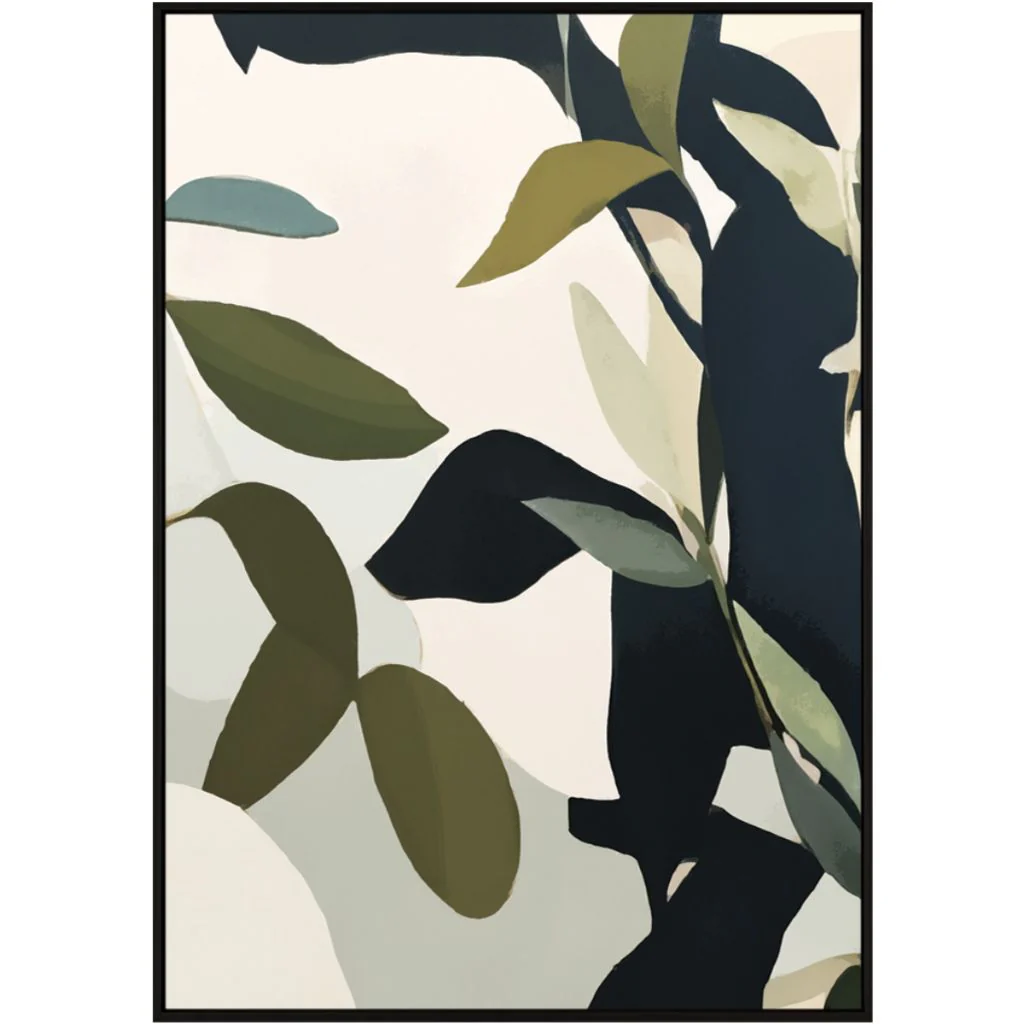 Daria Blue Leaves Artwork - Image 5