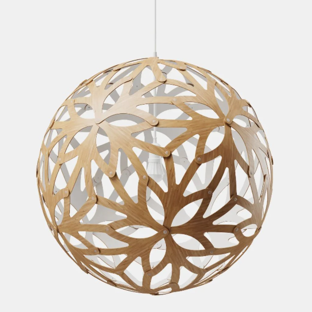 David Trubridge Floral Pendant Light - Image 10
