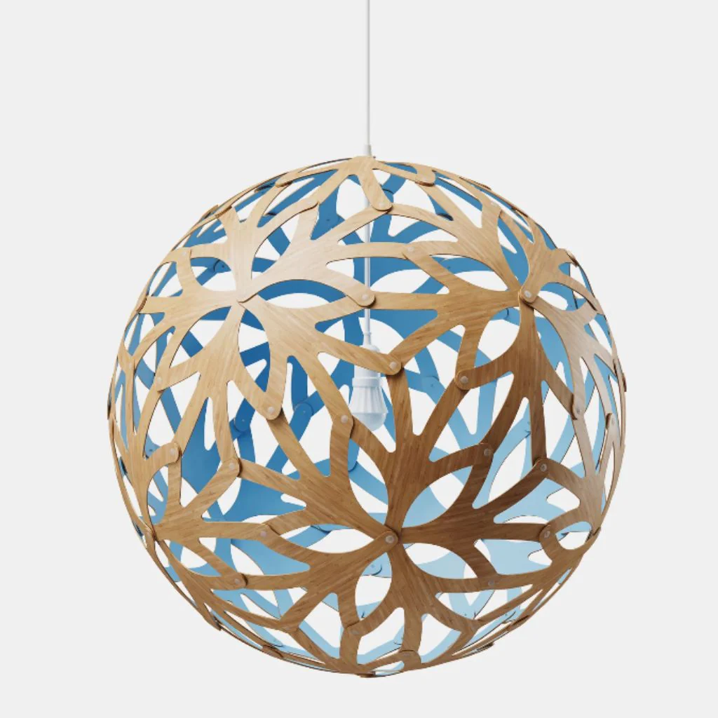 David Trubridge Floral Pendant Light - Image 5