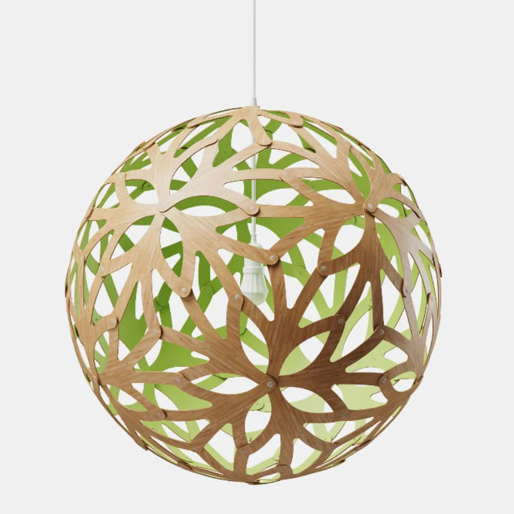 David Trubridge Floral Pendant Light - Image 6
