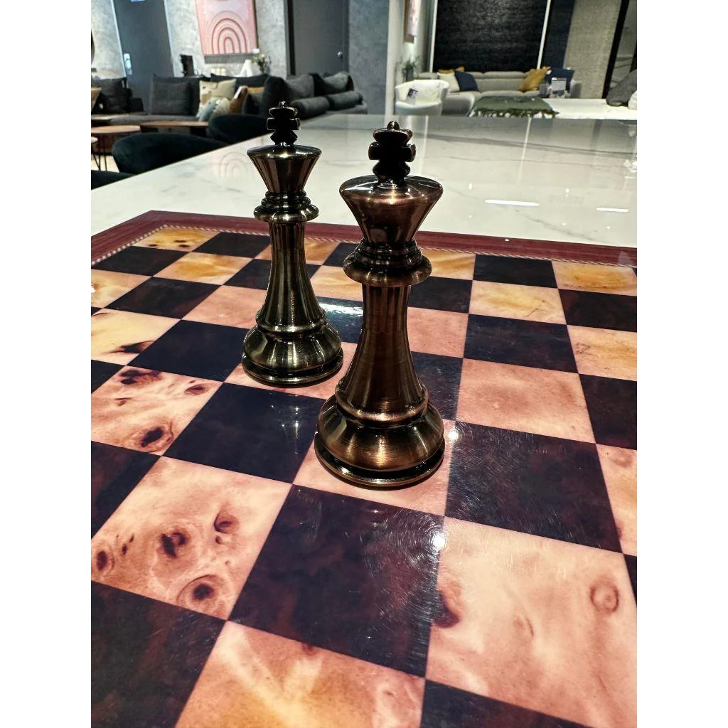 Dal Rossi Walnut Chess Set - Image 7