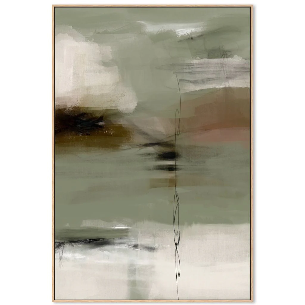 Emerald Whispers Canvas