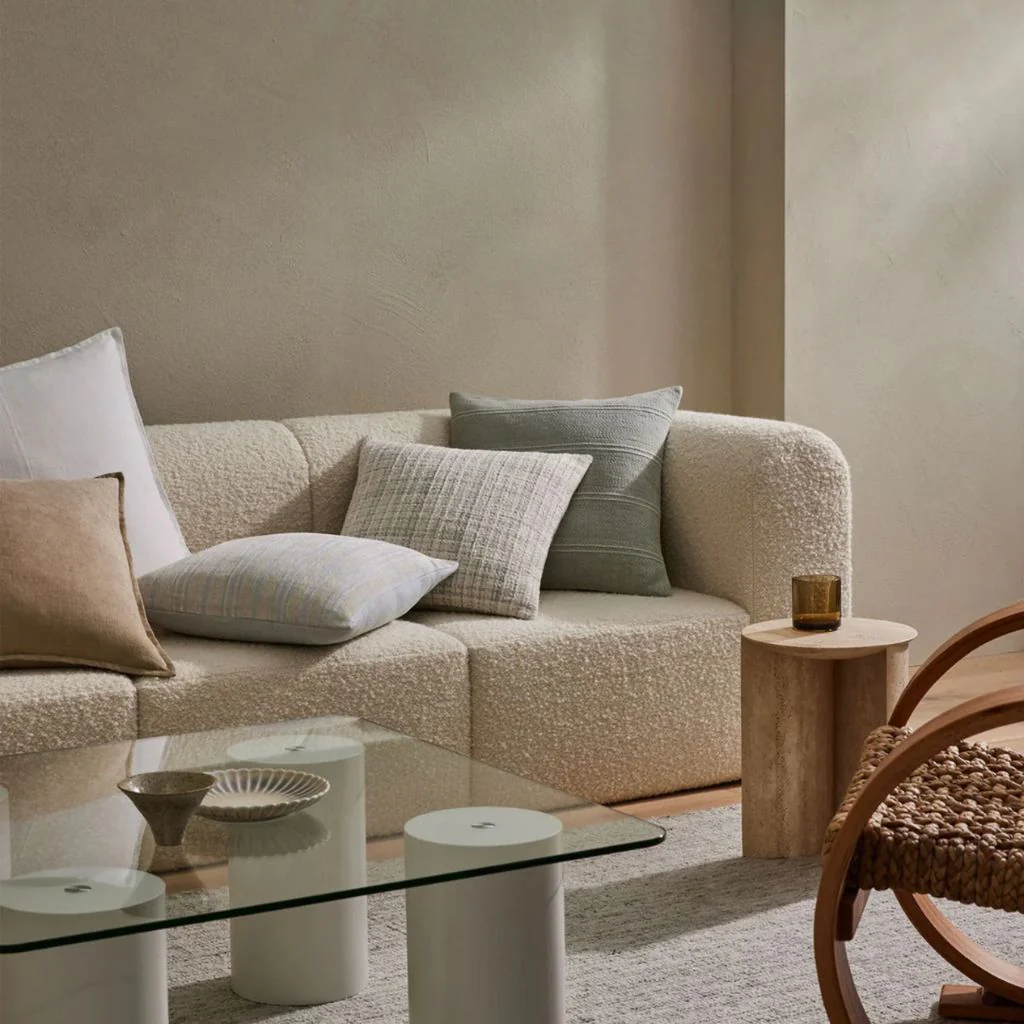 Fiore Cushion Ecru - Image 6