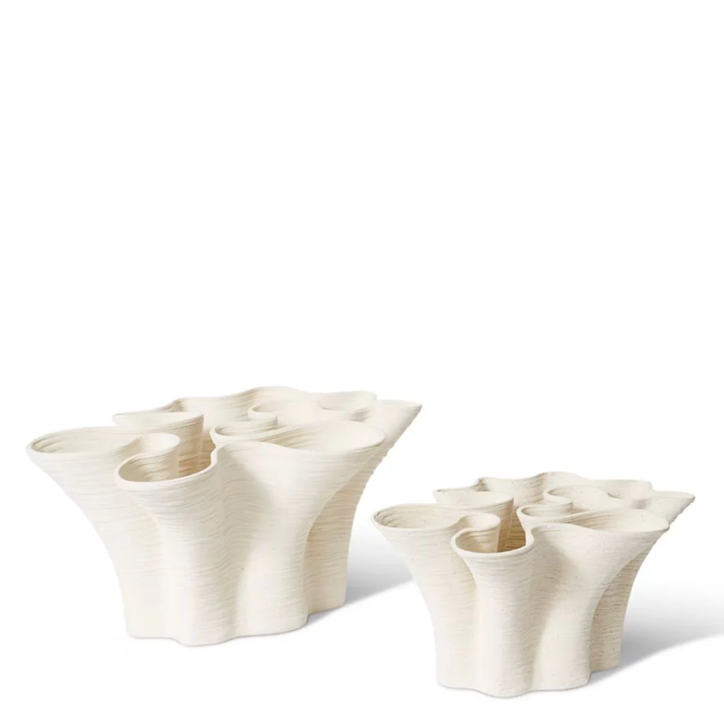 Gabriella Vessel Small Speckled Off-White - Image 2