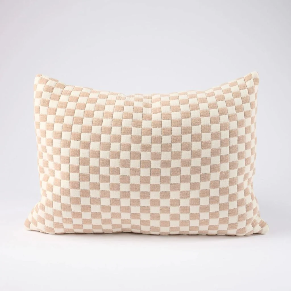 Gambit Cushion Off White/Nutmeg