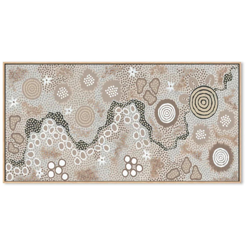 Gathering Body Paint Canvas