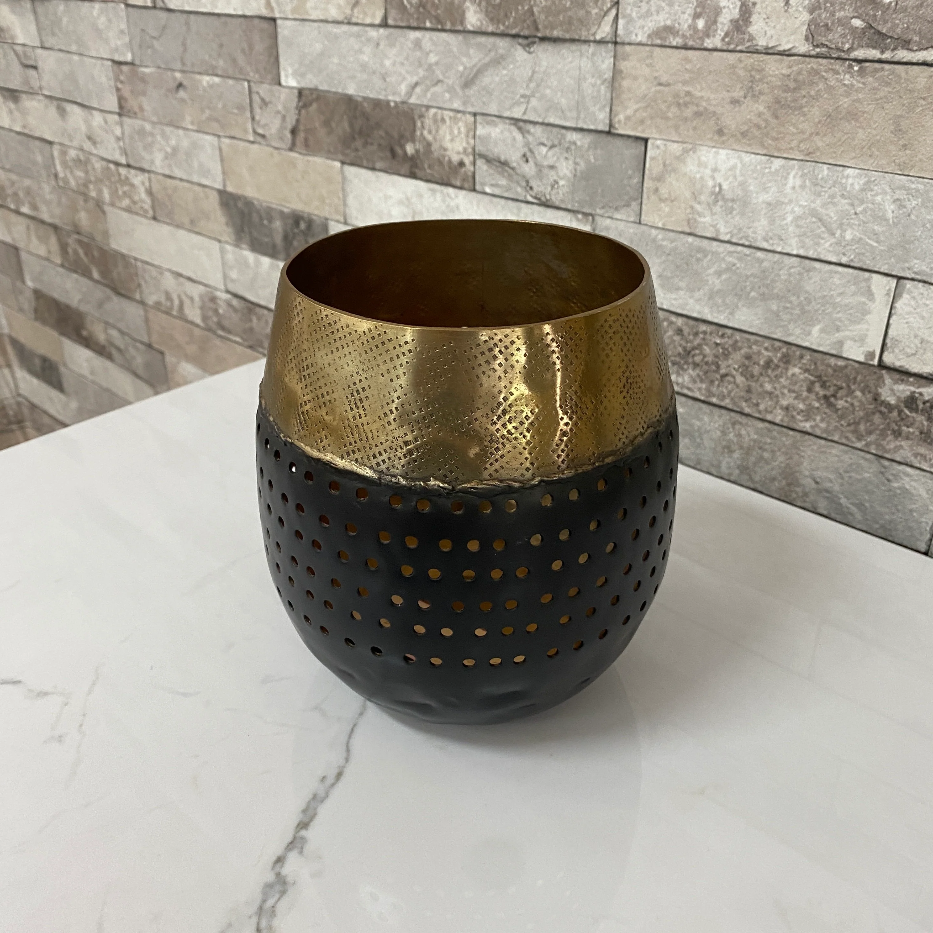 Large Gold and Black Votive Clearance - Image 4