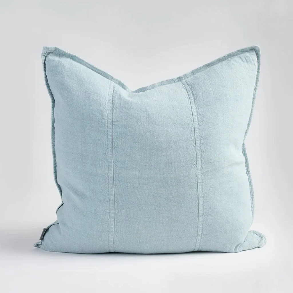 Luca Linen Cushion Sky