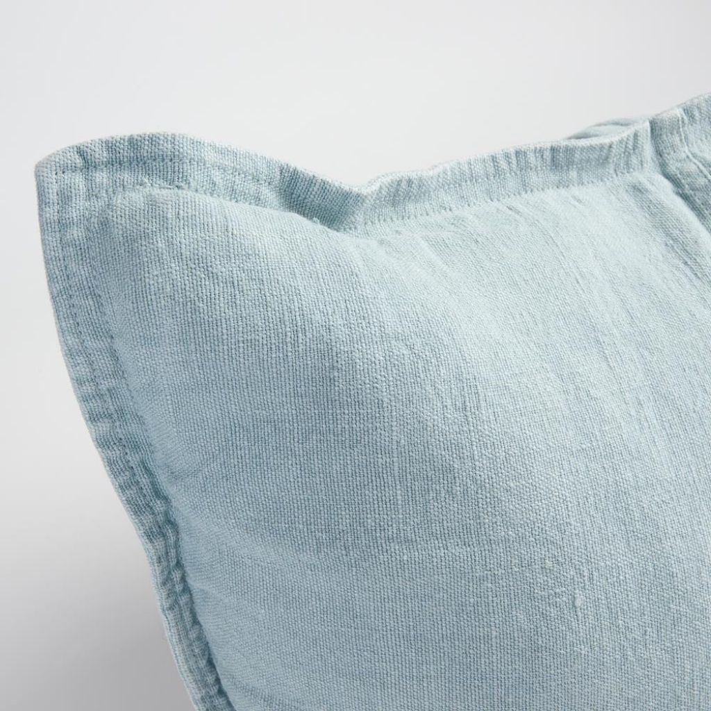 Luca Linen Cushion Sky - Image 6
