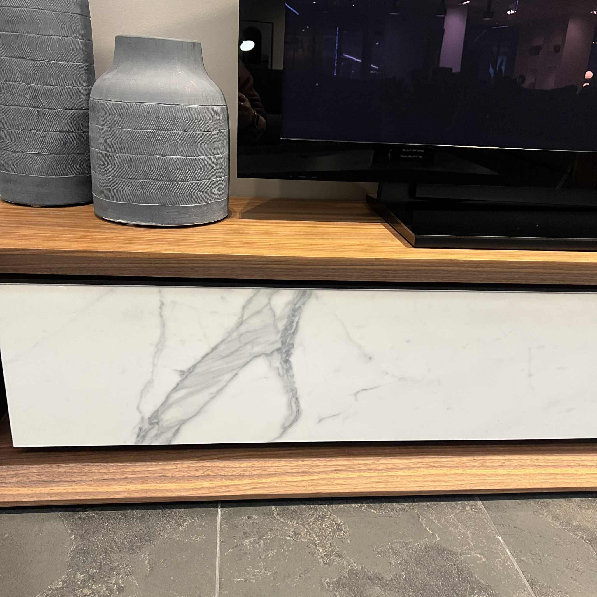 Malibu TV Unit with Doors Clearance - Image 3