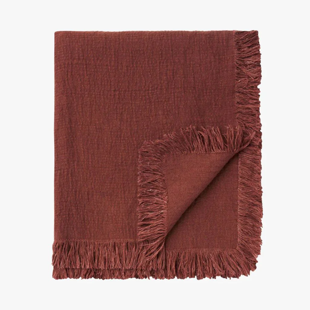Maple Pure Linen Throw