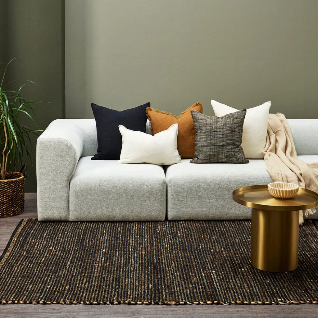 Milano Cushion Ecru - Image 4