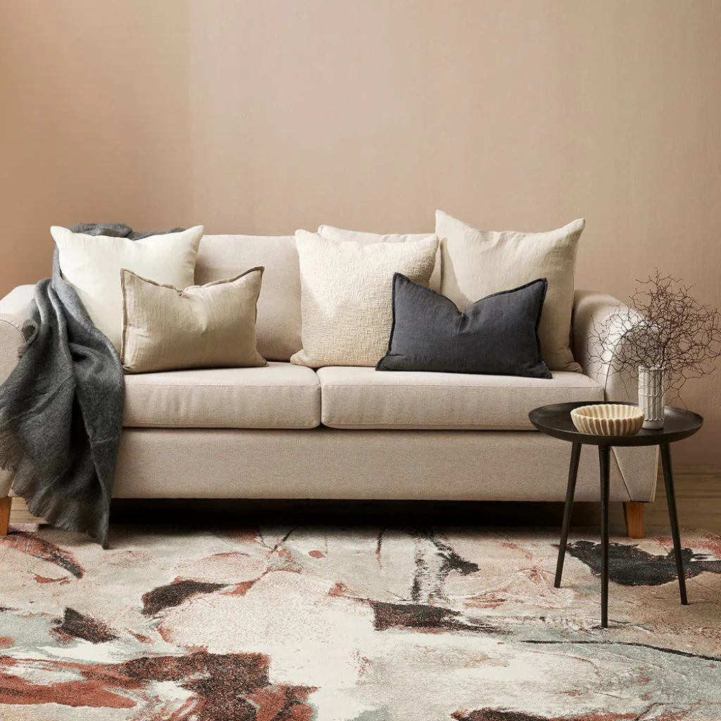 Milano Cushion Ecru - Image 5