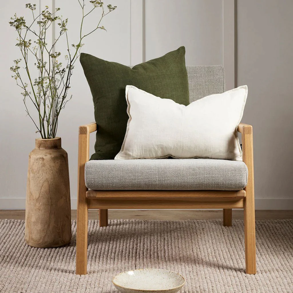Milano Cushion Olive - Image 3