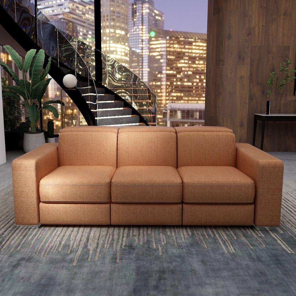 Montana-PR 3 Seat 228cm 2 x Recliner Sofa - Image 3
