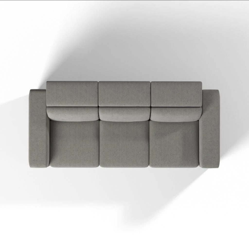 Montana-PR 3 Seat 228cm 3 x Recliner Sofa - Image 5