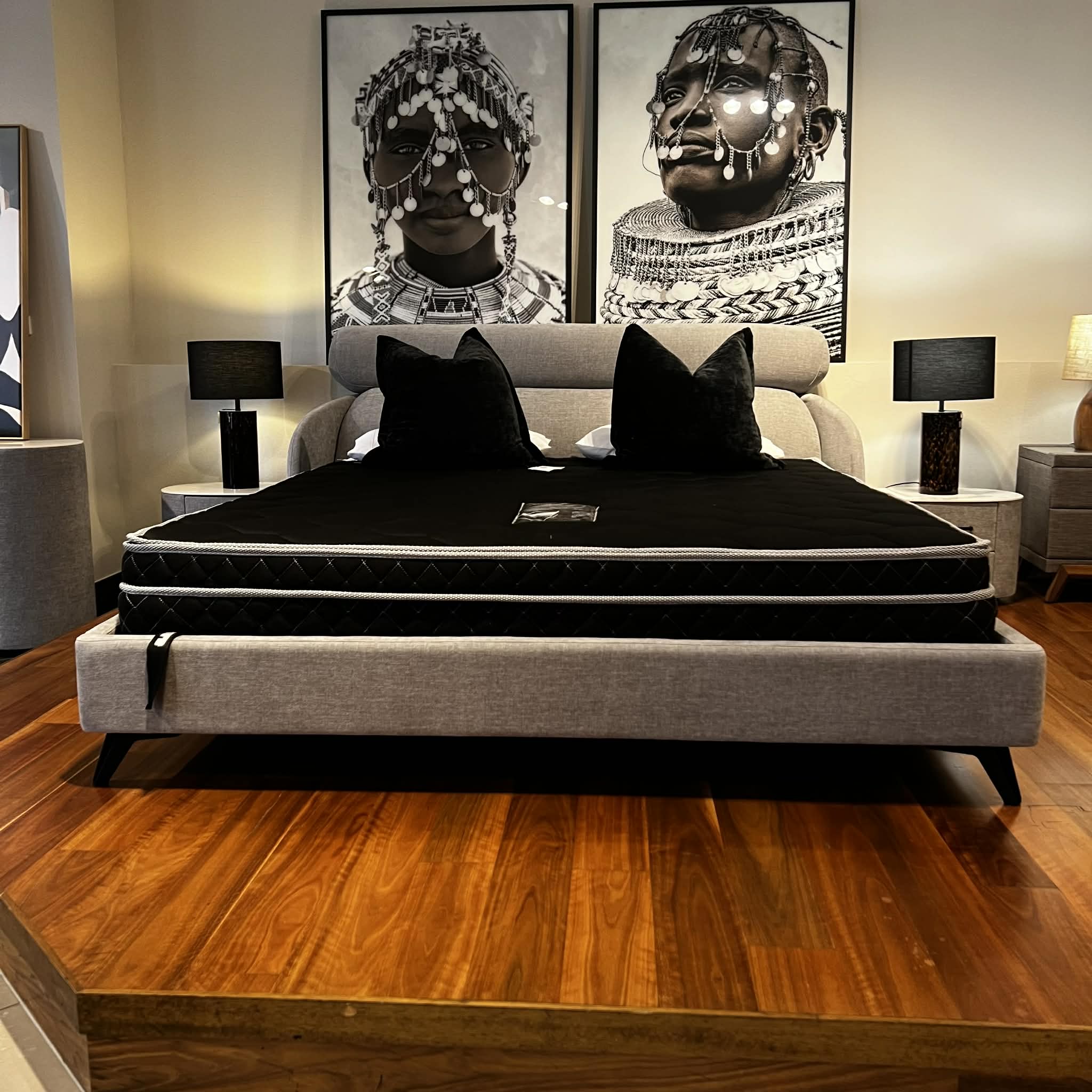 Monza King Bed with G10 Bedside Tables & G10 Dresser Clearance - Image 2