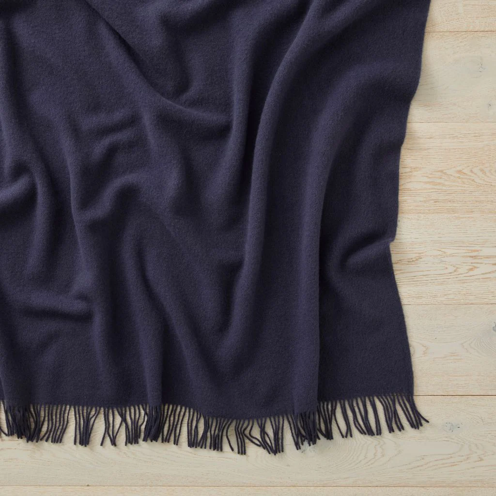 Nevis Throw Navy - Image 3