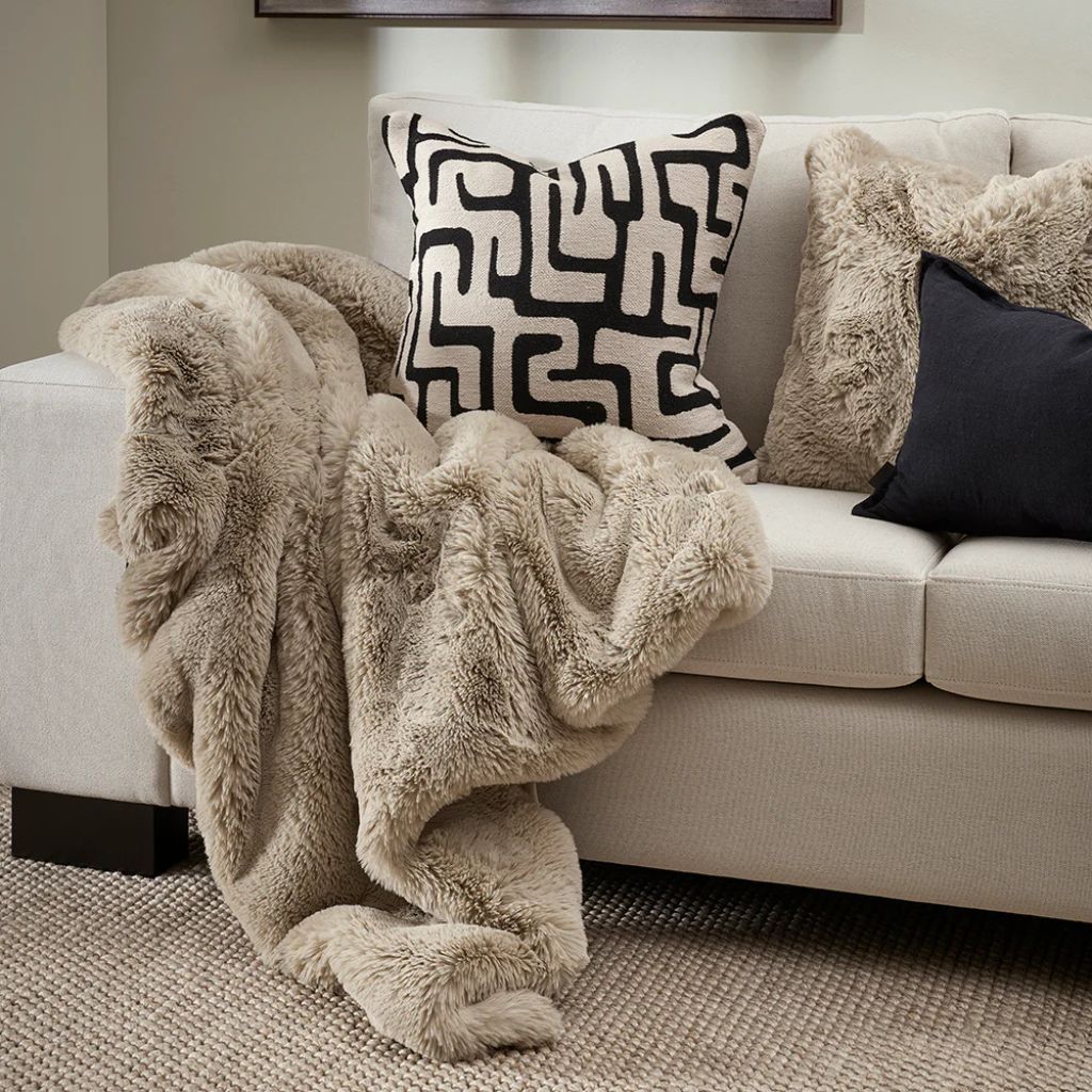 Pelage Cushion Taupe - Image 2