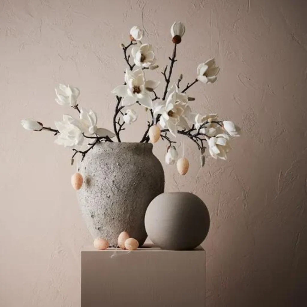 Pilu Round Vase Grey (Large) - Image 2