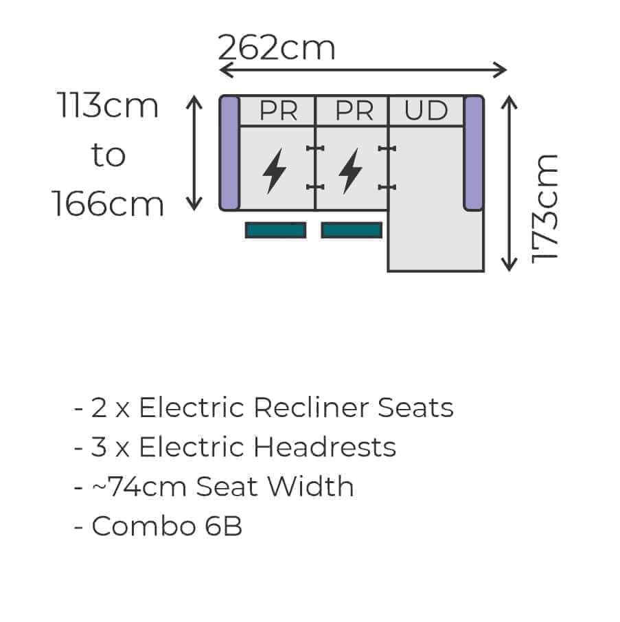 Pollock Slim Chaise Sofa - Image 10