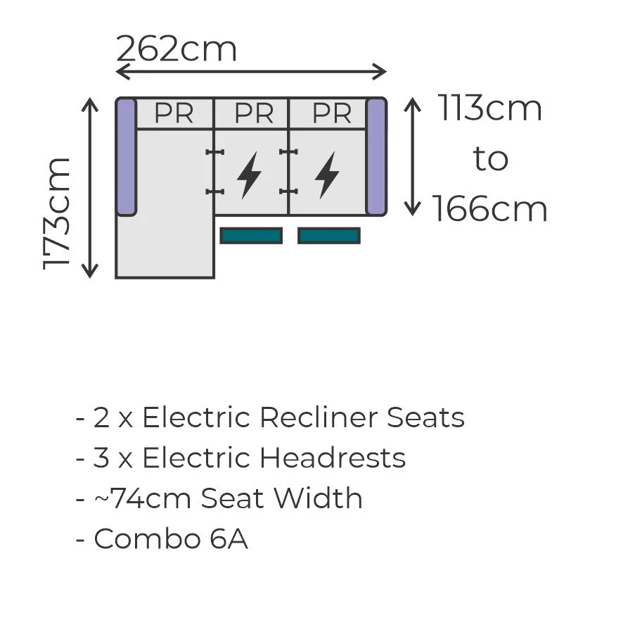 Pollock Slim Chaise Sofa - Image 9