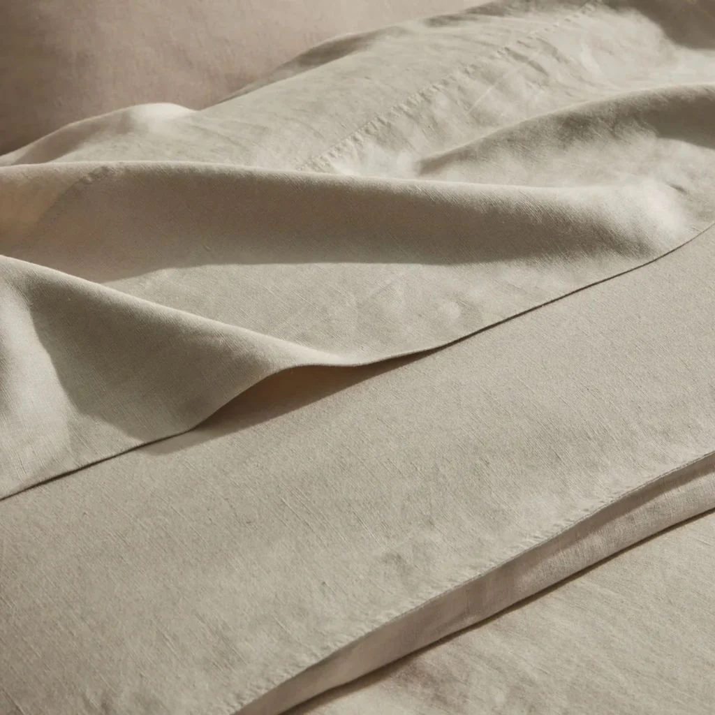 Ravello Fitted Sheet Bone - Image 3