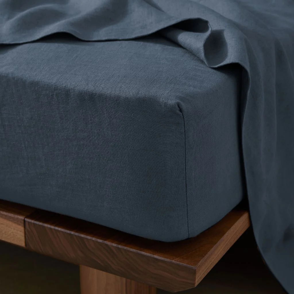 Ravello Fitted Sheet Denim