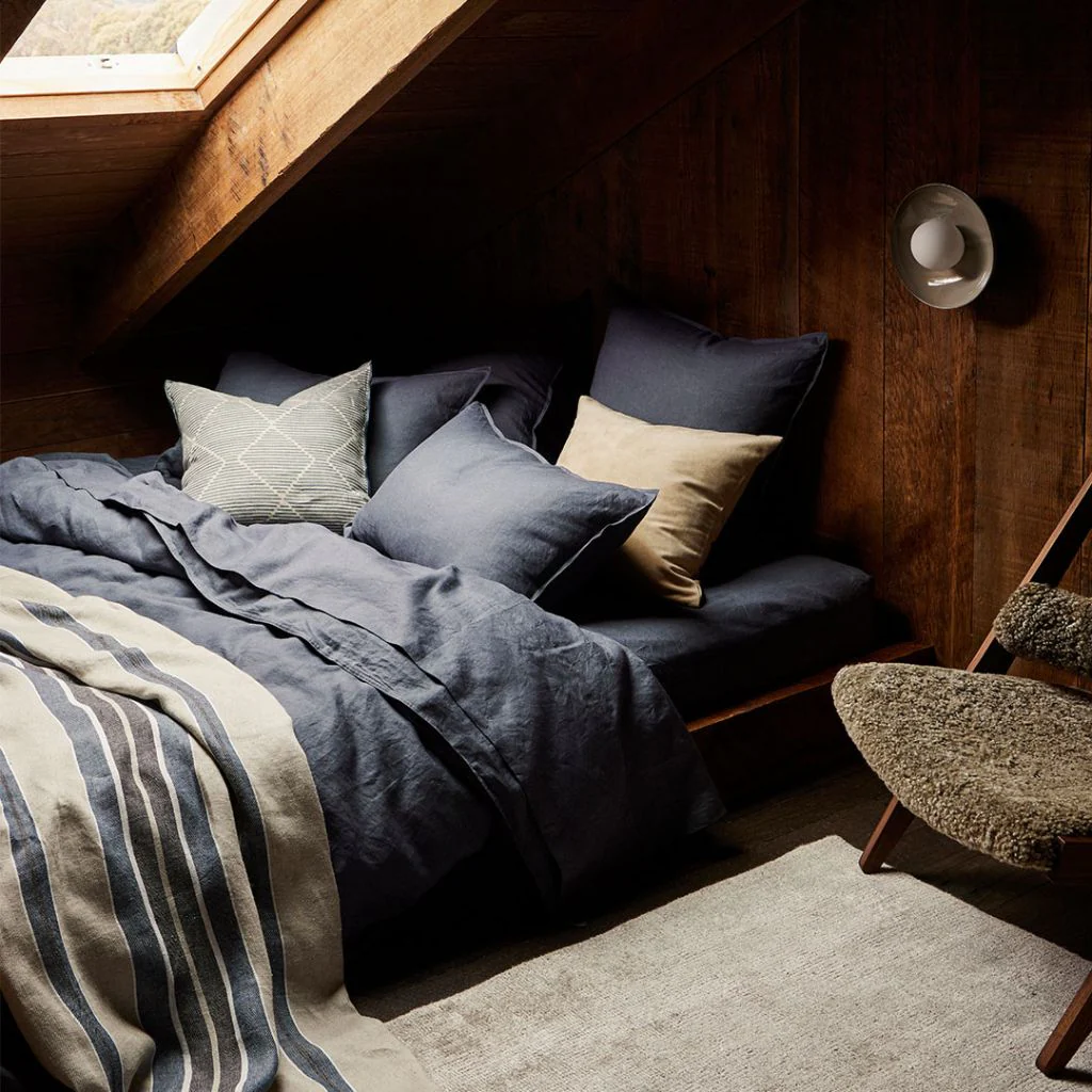 Ravello Fitted Sheet Denim - Image 5