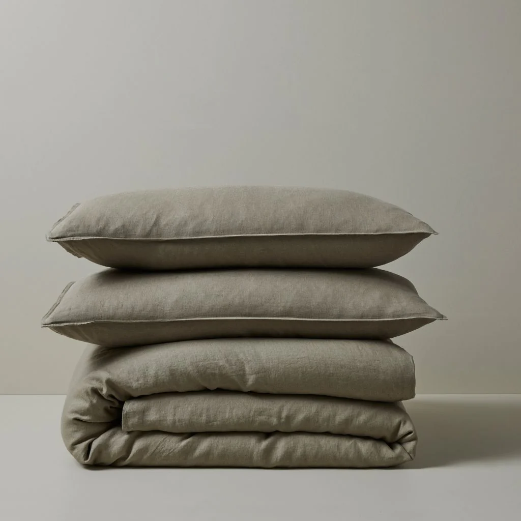Ravello Pillowcase Set Caper - Image 3