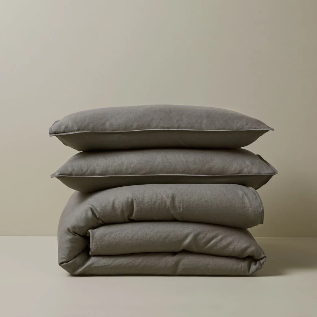 Ravello Pillowcase Set Charcoal - Image 3