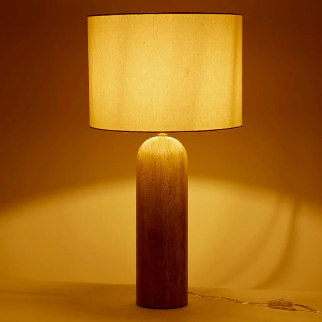 Remington Travertine Table Lamp - Image 3