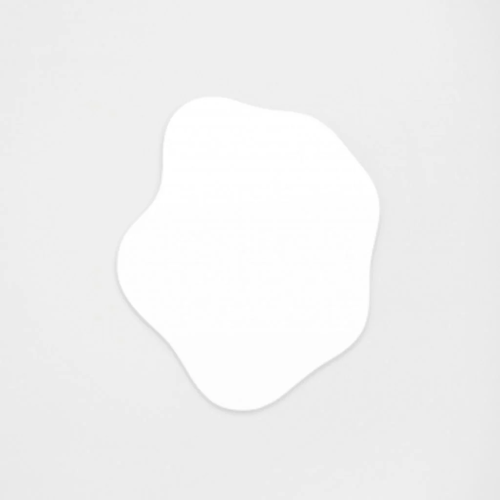 Rockpool White Frame Mirror