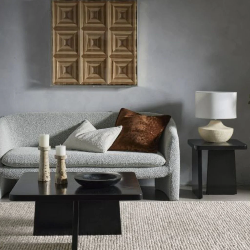 Grand Designs Brown Velvet Cushion - Image 3