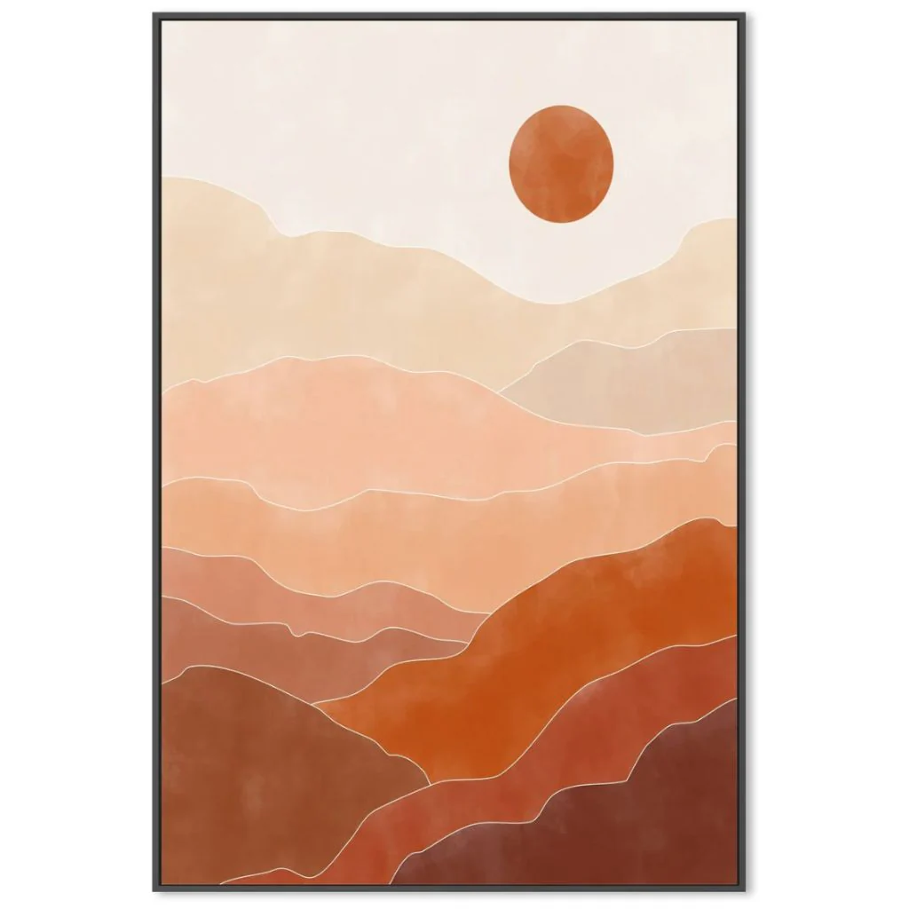 Rustic Sunset Canvas - Image 4